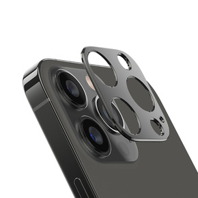 Металева накладка для об'єктива камери do iPhone 13 Pro, Black