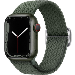 Нейлоновий ремінець для Apple Watch 1/2/3/4/5/6/7/8/SE/ULTRA 42/44/45/49 мм, зелений