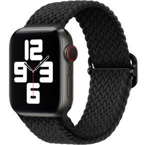 Нейлоновий ремінець для Apple Watch 1/2/3/4/5/6/7/8/SE/ULTRA 42/44/45/49 мм, чорний