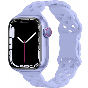 Силіконовий ремінець для Apple Watch 1/2/3/4/5/6/7/8/SE/ULTRA 42/44/45/49mm, Lile