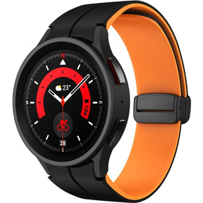 Силіконовий ремінець для Fitbit Inspire 3, Red Samsung Galaxy Watch 4 / 5 40/42/44/46/45MM PRO, Dark Blue / Red