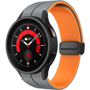 Силіконовий ремінець для Fitbit Inspire 3, Red Samsung Galaxy Watch 4 / 5 40/42/44/46/45MM PRO, Dark Blue / Red