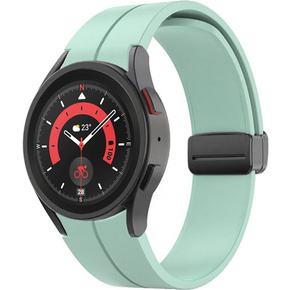 Силіконовий ремінець для Fitbit Inspire 3, Red Samsung Galaxy Watch 4 / 5 40/42/44/46/45MM PRO, Light Green