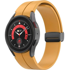 Силіконовий ремінець для Fitbit Inspire 3, Red Samsung Galaxy Watch 4 / 5 40/42/44/46/45MM PRO, Yellow