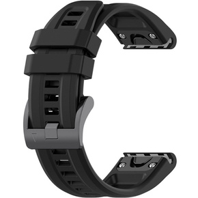 Силіконовий ремінець QuickFit 20mm, Black