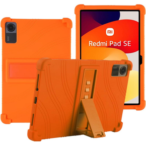 Силіконовий чохол для Xiaomi Redmi Pad SE 11", Impact, броньований, помаранчевий