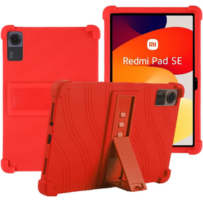 Силіконовий чохол для Xiaomi Redmi Pad SE, Impact, броньований, червоний