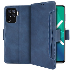 Футляр з клапаном для Oppo Reno5 Lite, Card Slot, м'яти