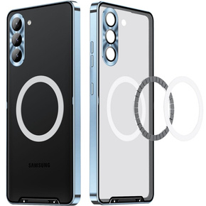 Чохол для захисту камери Samsung Galaxy S23 FE, для MagSafe, прозорий / м'яти