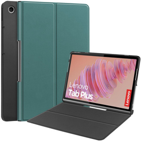 Чохол для Lenovo Tab Plus, Smartcase, зелений