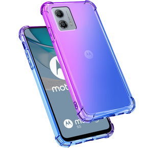 Чохол для Motorola Moto G53 5G, Gradient Dropproof, Фіолетовий / синій