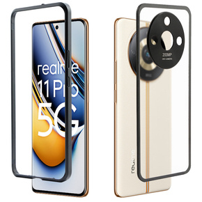 Чохол для Realme 11 Pro 5G / Pro+ 5G, Frame Case, чорний