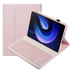 Чохол + клавіатура Xiaomi Pad 6/6 Pro, рожевий rose gold