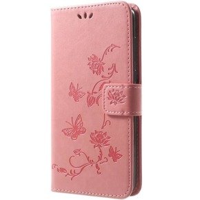 Чохол-книжка для Huawei Mate 10 Lite, Butterfly, рожевий