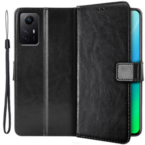 Чохол-книжка для Xiaomi Redmi Note 12S, Wallet, чорний
