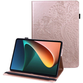 Чохол-накладка для Lenovo Tab M10 Plus 10.6 Gen 3 TB-125F TB-128F, flower, рожевий rose gold