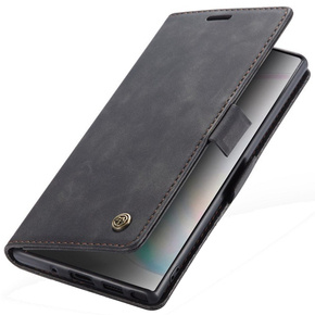 Чохол-сумка для Samsung Galaxy Note 10 Plus/5G, Leather Wallet Case, чорний