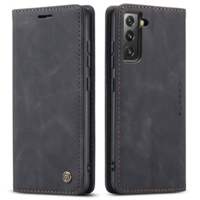 Чохол-сумка для Samsung Galaxy S22 5G, Leather Wallet Case, чорний
