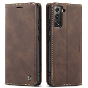 Чохол-сумка для Samsung Galaxy S22+ Plus 5G, Leather Wallet Case, кава