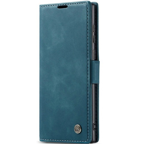 Чохол-сумка для Samsung Galaxy S22 Ultra, Leather Wallet Case, зелений