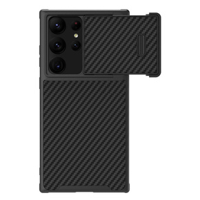 Чохол NILLKIN для Samsung Galaxy S23 Ultra, CamShield Carbon Case, Black