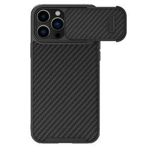 Чохол NILLKIN для iPhone 14 Pro Max, CamShield Carbon Case, Black