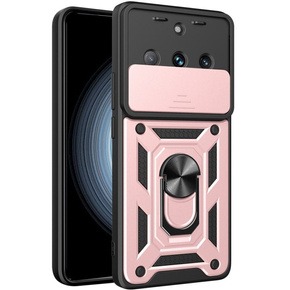 Чохол NOX Camera Slide Realme 11 Pro 5G / 11 Pro+ 5G, CamShield Slide, рожевий rose gold