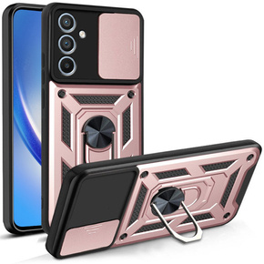 Чохол NOX Camera Slide Samsung Galaxy A34 5G, CamShield Slide, рожевий rose gold