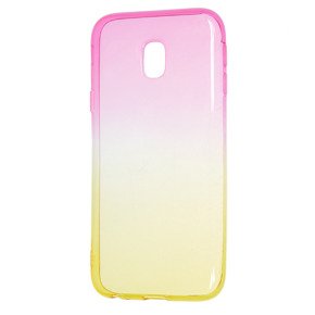 Чохол Ombre Case Samsung Galaxy J3 2017 - Pink / Gold
