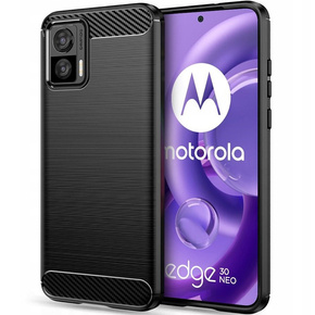 Чохол Tech-Protect TPU Carbon для Motorola Edge 30 Neo, Black