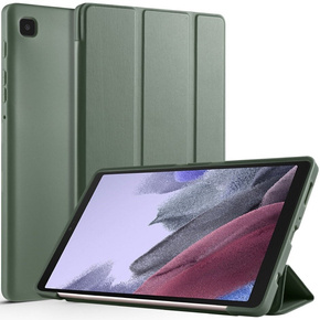 Чохол Tri-Fold Leather Case для Samsung Galaxy Tab A7 Lite, Tri-fold Leather Case, Blackish Green