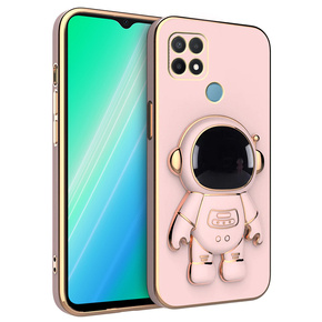 Чoхол до Oppo A15/A15S, Astronaut, рожевий