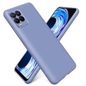 Чoхол до Realme 8 / 8 Pro, Silicone Lite, лавандовий