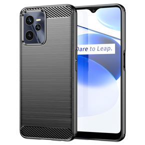 Чoхол до Realme C35, Carbon, чорний