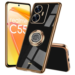 Чoхол до Realme C55, Electro Ring, чорний