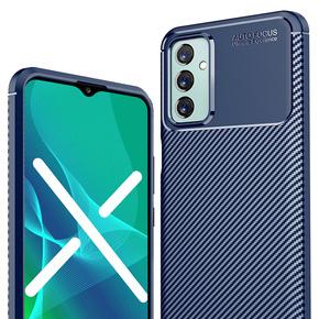 Чoхол до Samsung Galaxy M23 / M13, Carbon Gel, темно-синій 