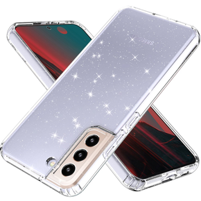 Чoхол до Samsung Galaxy S22 5G, Glittery Powder, прозорий
