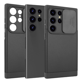 Чoхол до Samsung Galaxy S24 Ultra, ERBORD MagProtect Slide Camera, чорний