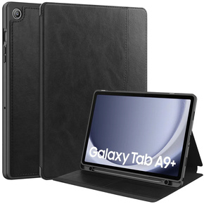 Чoхол до Samsung Galaxy Tab A9+, Business Card and Pen Slot, чорний