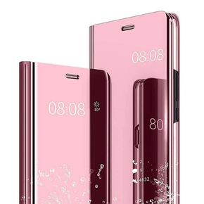 Чoхол до Xiaomi 11T / 11T Pro, Clear View, рожевий rose gold