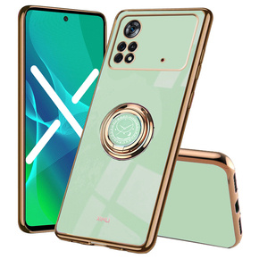 Чoхол до Xiaomi Poco X4 Pro 5G, Electro Ring, м'ятний 