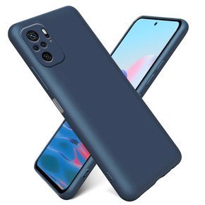 Чoхол до Xiaomi Redmi Note 10 / 10S, Silicone Lite, темно-синій