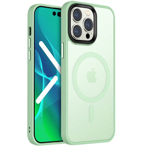 Чoхол до iPhone 14 Pro Max, Simple MagSafe, світло-зелений