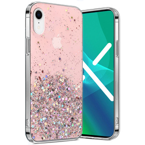 Чoхол до iPhone XR, Glittery, рожевий