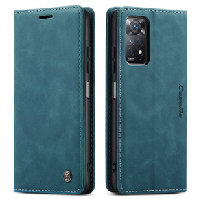 Чoхол CASEME до Xiaomi Redmi Note 11 Pro 4G/5G, Leather Wallet , Green
