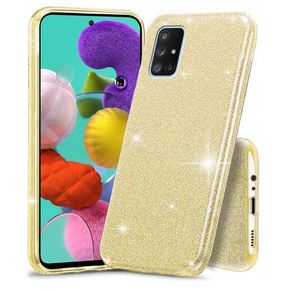 Чoхол Glitter Case до Samsung Galaxy A51 4G, Gold