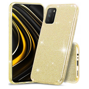 Чoхол Glitter Case до Xiaomi POCO M3 / Redmi 9T, Gold