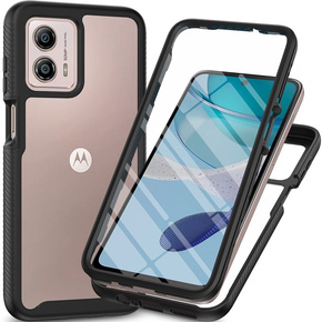 Чoхол Shockproof до Motorola Moto G53 5G, із захисним екраном, чорний