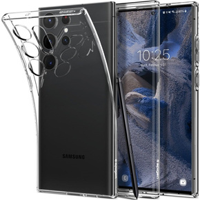 Чoхол Spigen до Galaxy S23 Ultra, Liquid Crystal, прозорий