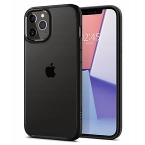 Чoхол Spigen до iPhone 12/12 Pro, Ultra Hybrid, матовий чорний